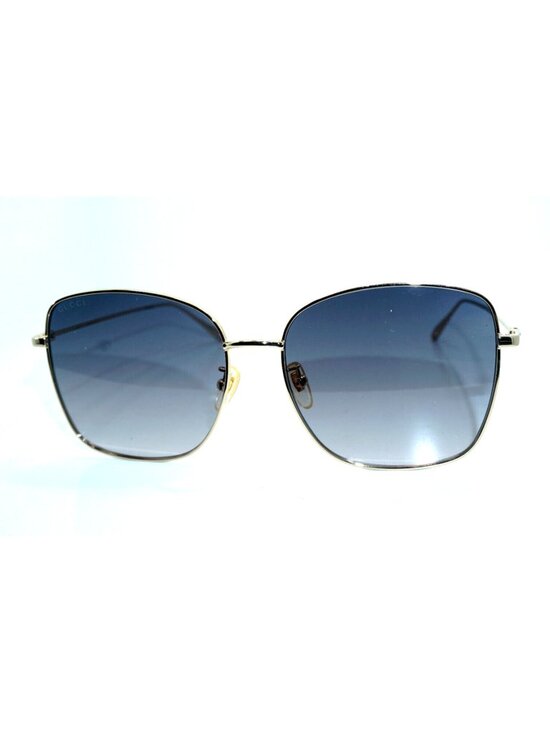GUCCI GG 1030SK 001 Gold Acrylic Geometric Sunglasses Italy Designer main image 7